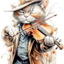 Схема вышивки «Бременские  музыканты»