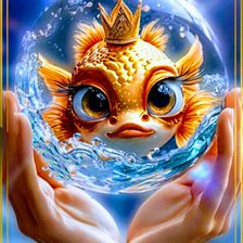 Схема вышивки «Рыбка»