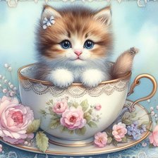 Схема вышивки «С добрым утром»