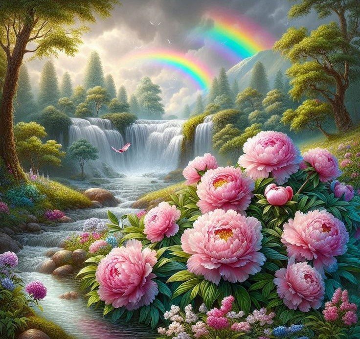 После дождя - пейзаж - оригинал