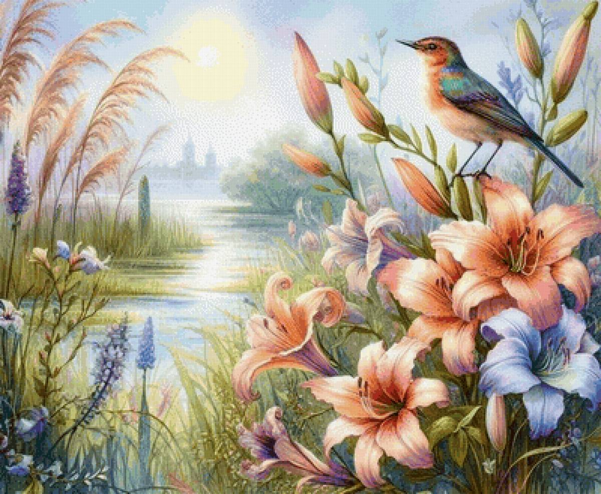 Не рассвете - пейзаж - предпросмотр