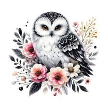 Схема вышивки «Сова»