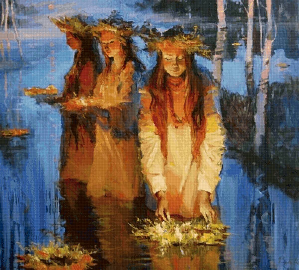 Русские праздники. Иван Купала. - предпросмотр