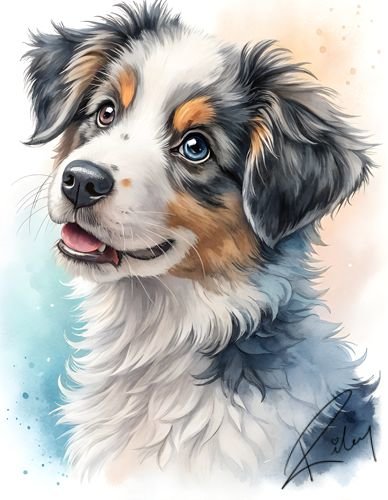 Дружок - домашние животные, собака - оригинал