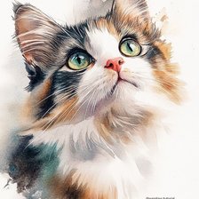 Схема вышивки «Муська»