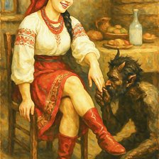 Схема вышивки «Вечера на хуторе....»