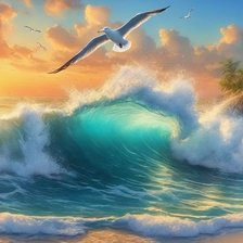 Схема вышивки «Морские»