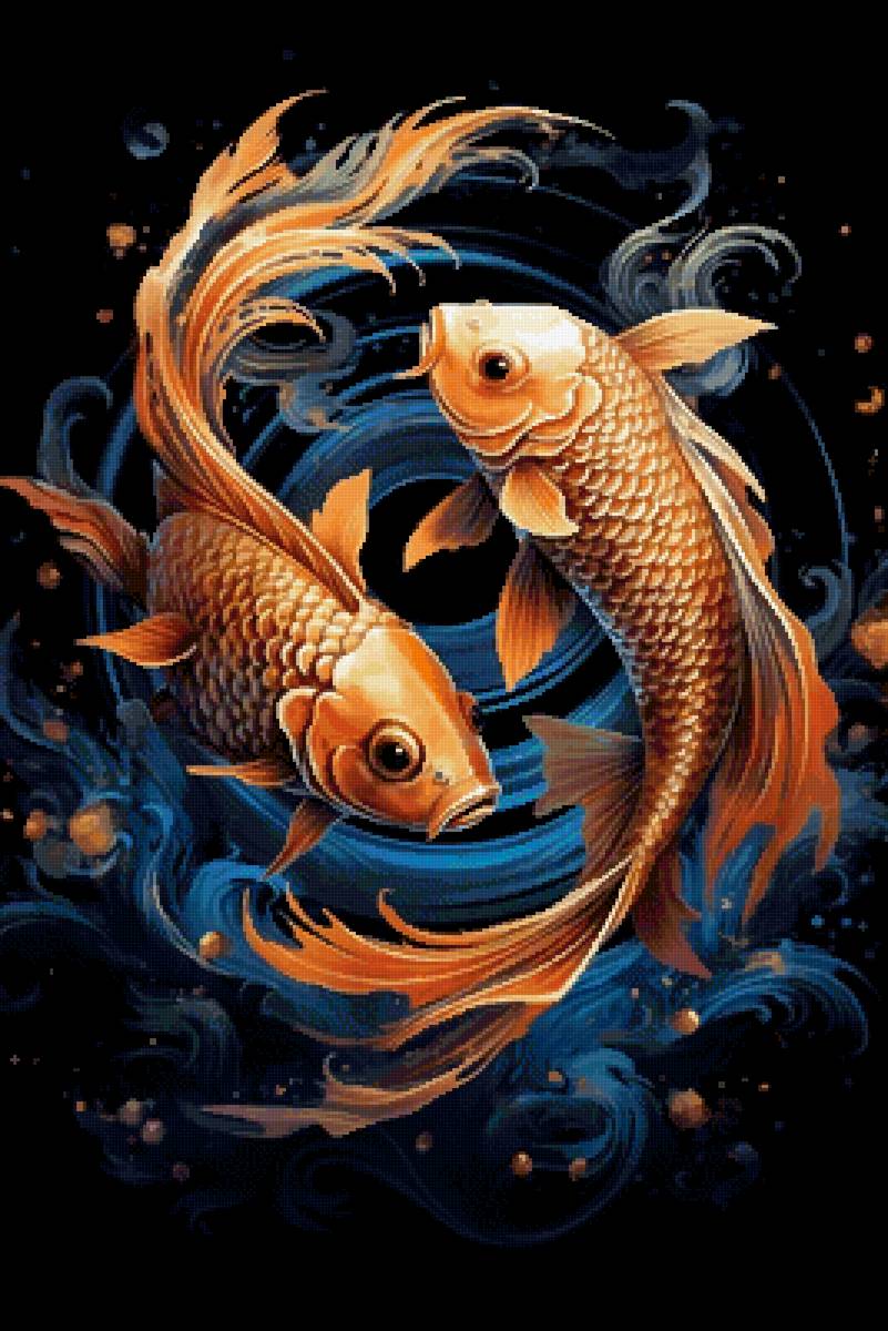 Золотые рыбки - предпросмотр