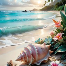 Схема вышивки «Морские»