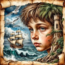 Схема вышивки «живопись»