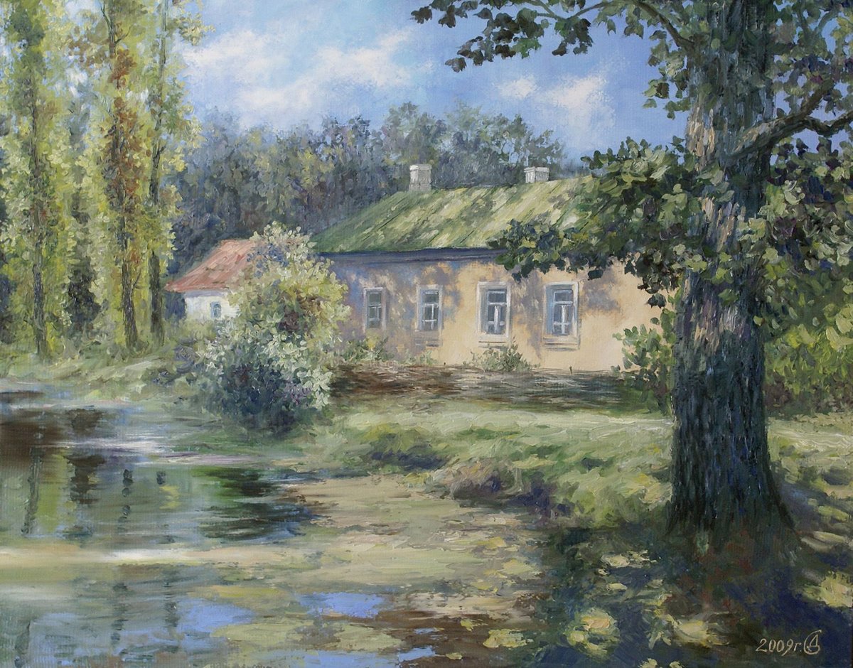 По Чеховским местам. Сергей Дорофеев - русские художники - оригинал