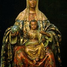 Схема вышивки «Virgen Montserrat»