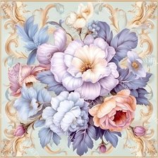 Схема вышивки «Цветы»