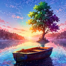 Схема вышивки «Безмятежность»