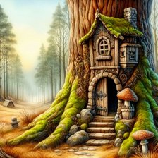 Схема вышивки «живопись»