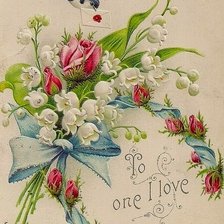 Схема вышивки «послание для любимой»