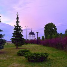 Схема вышивки «Город»