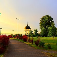 Схема вышивки «Город»