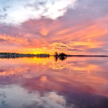 Схема вышивки «Закат»