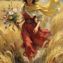 Схема вышивки «Осень»