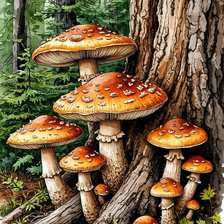 Схема вышивки «живопись»