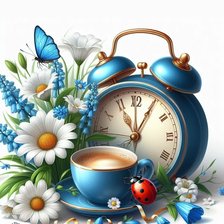 Схема вышивки «летний полдень»