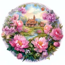 Схема вышивки «Времена года. Весна»