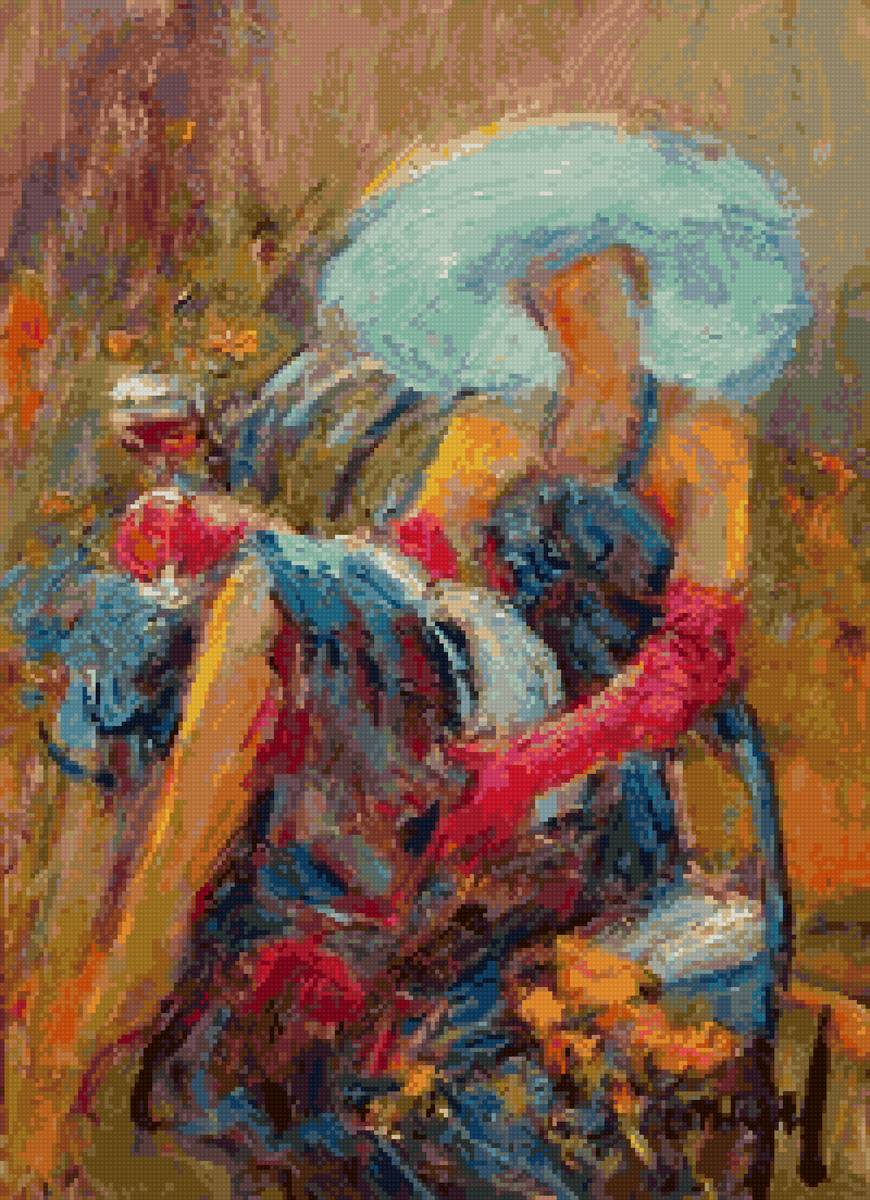 №2894205 - лето девушка сад вино - предпросмотр