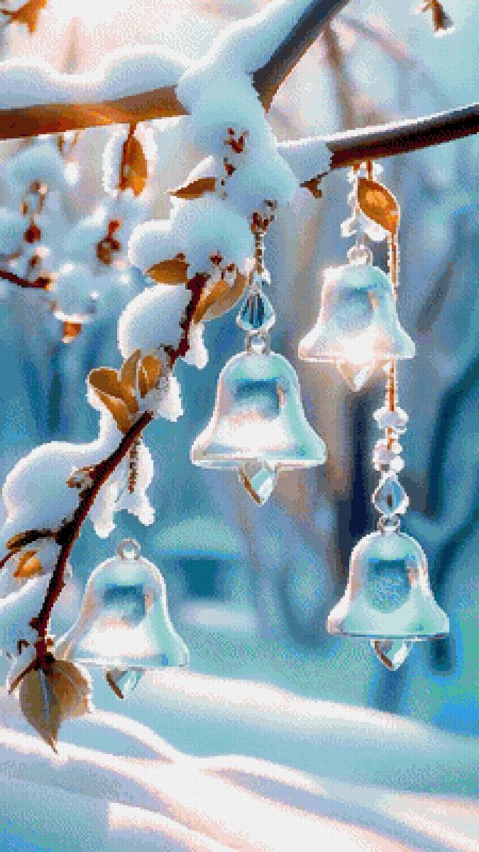 Колокольчики капели - весенняя капель - предпросмотр