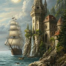 Схема вышивки «Секрет»