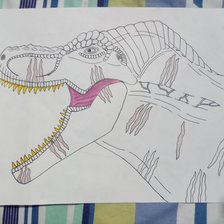 Схема вышивки «T-REX Y»