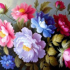 Схема вышивки «букет»