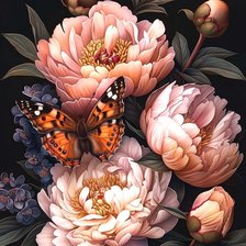 Схема вышивки «букет»