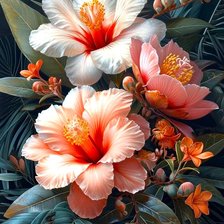 Схема вышивки «букет»