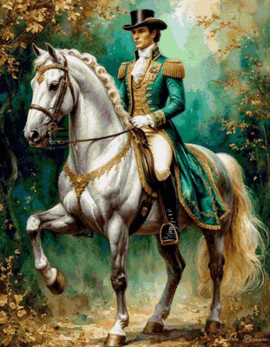 №2894986 - конь, всадник - предпросмотр