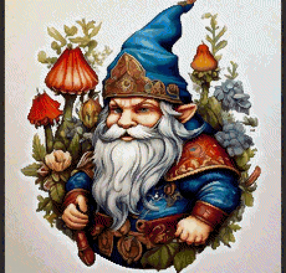 Человечки - гном - предпросмотр