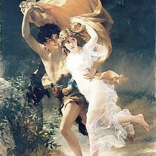 Схема вышивки «Буря»