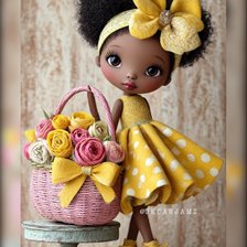 Схема вышивки «Mi niña»