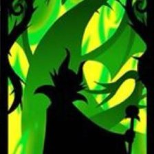 Схема вышивки «Малефисента»