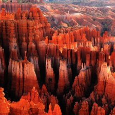 Схема вышивки «Красный каньон, штат Юта, США»