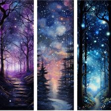 Схема вышивки «Триптих»