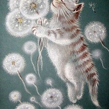 Схема вышивки «Полет.»