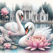 Схема вышивки «птицы»