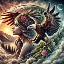 Схема вышивки «живопись»