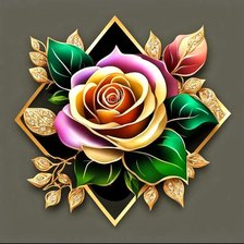 Схема вышивки «Цветы»