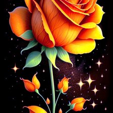 Схема вышивки «Цветы»