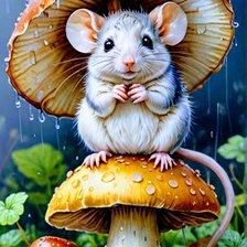 Схема вышивки «Грибы»