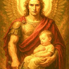 Схема вышивки «Архангел Михаил»