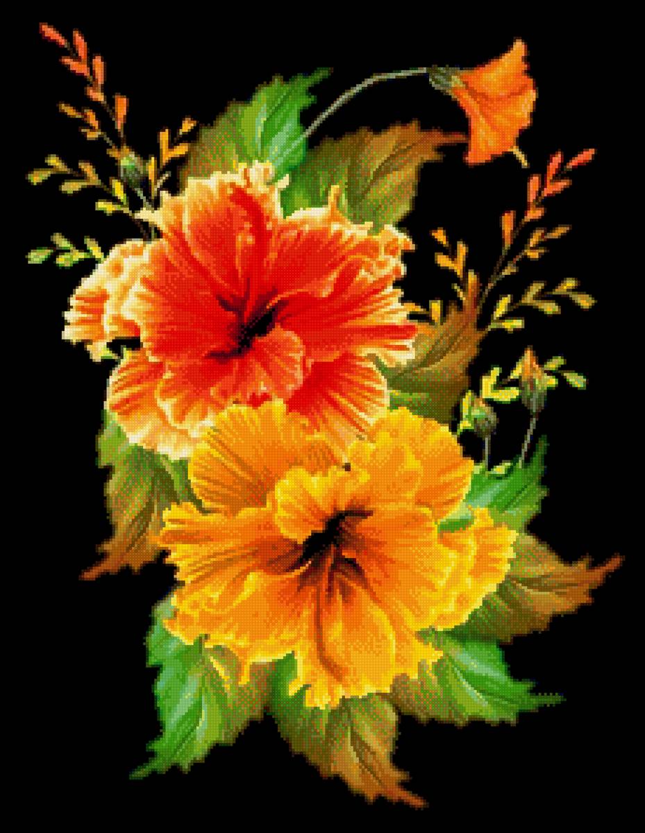 Цветы - предпросмотр