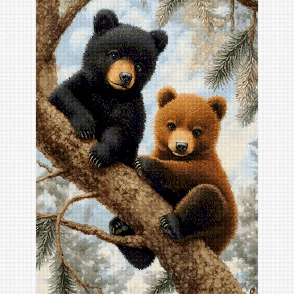 малыши-крепыши - медвежата - предпросмотр